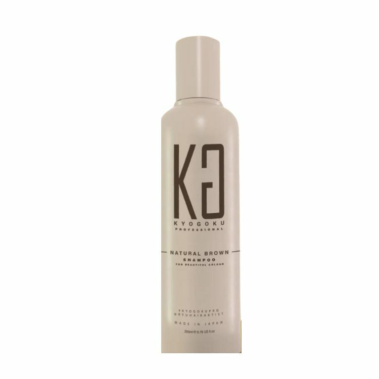kyogoku color shampoo - natural brown